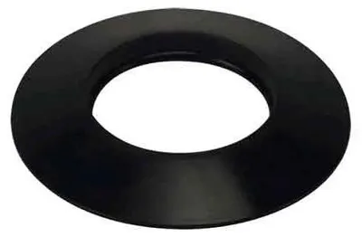 Productafbeelding van Afwerkstuk voor pelletkachel 'LIGHT', diameter 80 mm - Gemaakt van siliconen