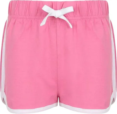 Produktbild von Skinni Minni Kinder Retro Shorts PC3564 (5-6 Jahre (116)) (Pink/Weiß)
