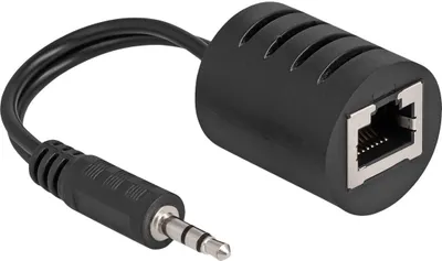 Immagine prodotto di DELOCK Stereo Audio Extender RJ45 Bu zu 3,5mm Klinkenst 2 St