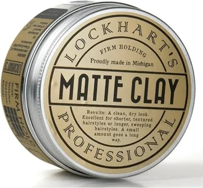 Zdjęcie produktu dla Lockhart's - Matte Clay - Pomada, glinka do włosów 96g