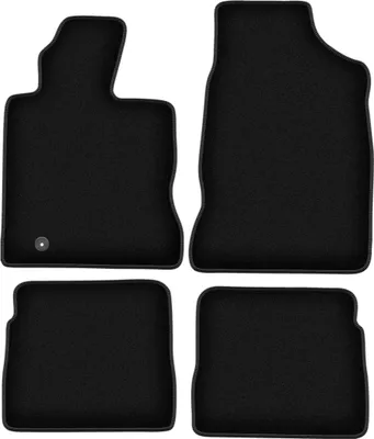 Immagine prodotto di Tappetini in velluto per Chrysler PT Cruiser (2000-2010, cabrio, hatchback) neri, set 4 pz, con fissaggi