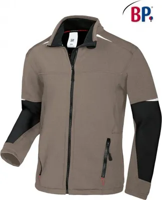 Produktbild von BP® Fleecejacke Outdoor Arbeitsjacke Fleece Stehkragen langarm Workwear oder Freizeit für Herren 1987-679-50 M