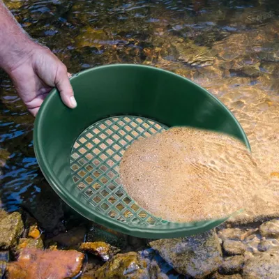 Produktbild von Goldwaschpfanne 35 cm für die Goldsuche im Freien