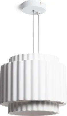 Produktbild von Pendelleuchte Gips Double Colum Weiß