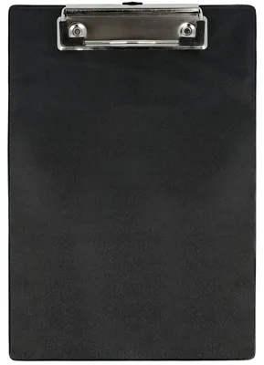 Produktbild von Klemmbrett A5 Kunststoff Westcott, Clipboard, Schreibunterlage, schwarz