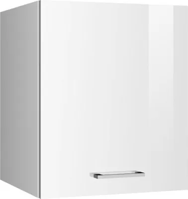Produktbild von Held Möbel Hängeschrank Mailand BxTxH 50 x 34 x 57 cm weiß hochglanz zerlegt Anschlag reversibel 303.6210