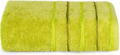 Obrázek produktu pro Bavlněný ručník, osuška s ozdobnými pruhy Fresh 70x140cm Lime