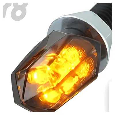 Obrázek produktu pro LED směrovka STR8 Mini 2, černá, s černým sklem, univerzální, s homologací (ABE)