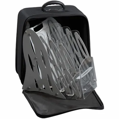 Produktbild von Franken BS1601 Prospektständer, A4 hoch, transparent, 3 Fächer
