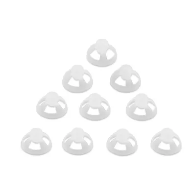 Produktbild von Hörgerät Open Domes Professionelle einlagige Silikon-Ersatz-Hörgeräte-Ohrstöpsel, Hörgerätezubehör für sicheren Halt, weiches Silikon für Gehörgang, angenehmer Tragekomfort
