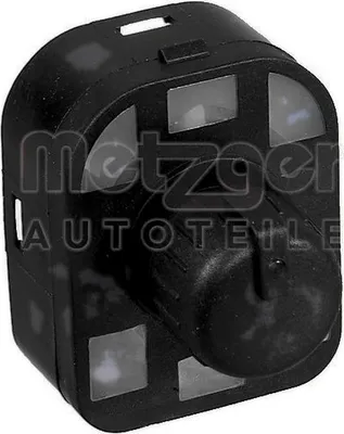 Produktbild von METZGER Schalter Spiegelverstellung Spiegelschalter 8E0959565A 8Z0959565 8E0959565A4PK für AUDI A3 Sportback (8PA) A6 Avant (4F5, C6) A4 Avant