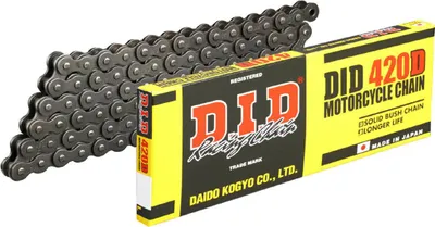 Produktbild von Did 420D-136 Kette (136 Glieder) Ohne O-Ringe (Offen + Stift)