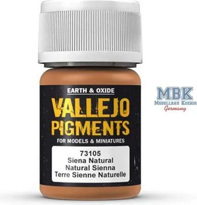 Immagine prodotto di Vallejo 30ml Pigmenti naturali Siena 73105