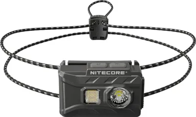 A Nitecore NU20 Classic headlamp is shown against a white background.
