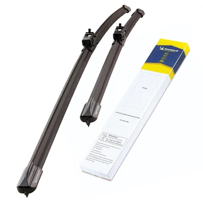 Produktbild von MICHELIN Perfect Fit 235 Scheibenwischer Set | 700/450mm | Gelenkfreie Wischerblätter | Vormontierter Adapter