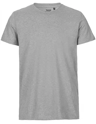Image de Neutral O61001 | T-shirt ajusté Mens + GOTS - Couleur : Sport Grey - Taille : XS