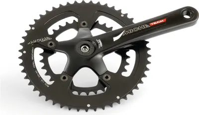 Image de Ensemble de manivelles Miche Team CPT 170 mm lg. BCD 110 34/50 dents noir, noir (1 kit)