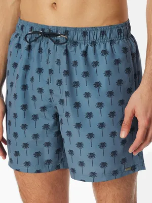 Produktbild von Schiesser Herren Badeshorts Ocean Swim - atlantikblau - Größe 8