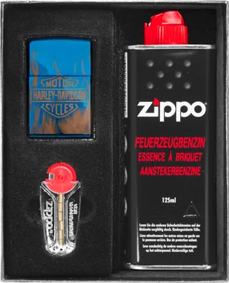 Produktbild von Zippo Feuerzeug Set HARLEY DAVIDSON DESIGN Geschenk Nr. 1