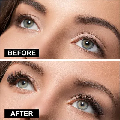 Produktbild von Wimpernverlängerungsset Natürliche dichte falsche Wimpern