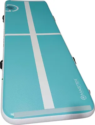 Produktbild von Master Airtrack aufblasbare Matte 300 x 100 x 10 cm - türkis - weiß