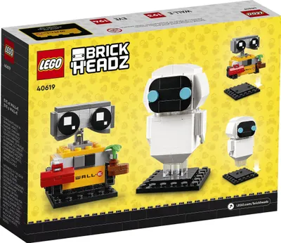 Immagine prodotto di Lego 40619 - BrickHeadz Eve e Wall-E