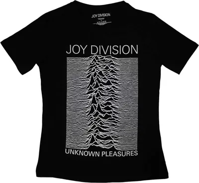 Image de Joy Division - "Unknown Pleasures" T-Shirt pour femmes RO15221 (XS) (Schwarz)