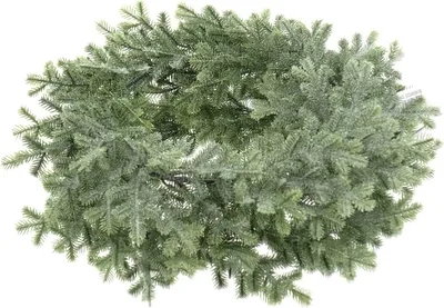 Produktbild von GASPER Weihnachtsdeko Taxuskranz Grün geeist Ø 35 cm - Kunstpflanzen