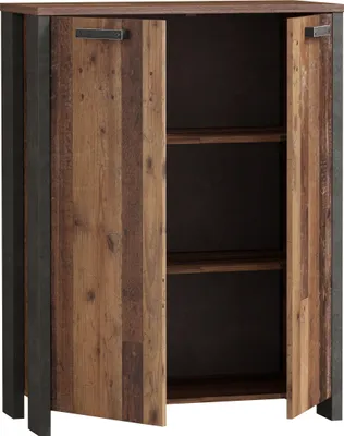 Produktbild von Kommode CLIF 2 Türen Optik: Old Wood Vintage von Forte