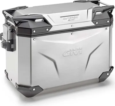 Image de Mallette droite Trekker Outback EVO 48L Aluminium Monokey CAMSIDE