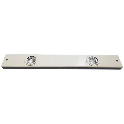 Produktbild von Bern Unterschrankleuchte weiß mit Schalter 2x20W Halogen warmweiß