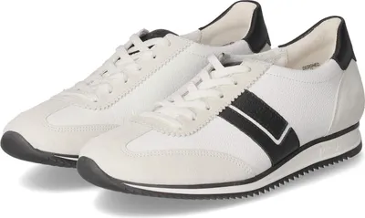 Produktbild von Paul Green Damen Low Sneaker Weiß Leder Textil Mix Größe: 40,5