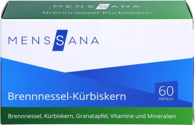 Obrázok produktu pre MensSana® so semenami žihľavy a tekvice, 60 kapsúl