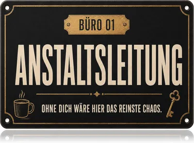 Imagen del producto de Letrero de metal con diseño retro, 1 unidad, para la cocina