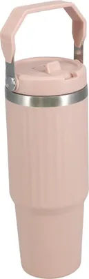 Obrázek produktu pro Ocelová termoska s rukojetí VARMÖ růžová, 900 ml