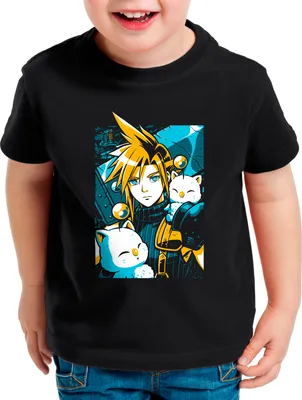 Produktbild von style3 Moogle Love Kinder T-Shirt anime cloud chocobo sephiroth