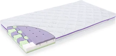 Produktbild von Träumeland Kinderbettmatratze Butterfly 60x120x11 cm Babymatratze