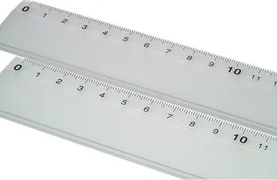 Produktbild von KUM® 201.08.09 Lineal Kunststoff - 30 cm, glasklar