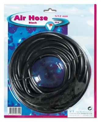 Produktbild von Luftschlauch 9/12 mm Anschlussschlauch Pumpenschlauch 10m Schlauch schwarz