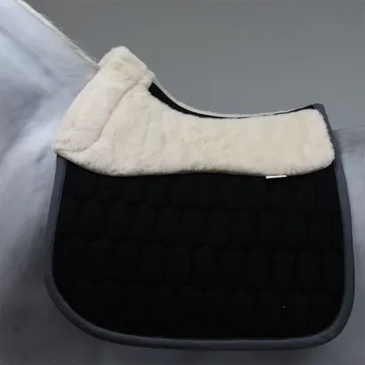 Produktbild von Eskadron Basics Baumwolle Evo-Wool Schabracke, Größe:Vielseitigkeit, Farbe:anthrazit