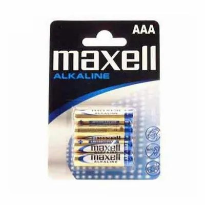 Immagine prodotto di Maxell batterie alcaline, LR03 / AAA, alcaline, 1,5 V, pacco da 4