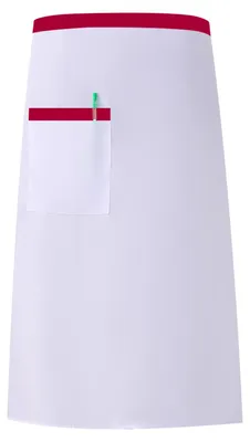 Produktbild von Verstellbare Kochschürze mit Tasche, atmungsaktiv, für Restaurants und Cafés