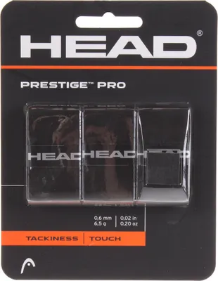 Obrázek produktu pro Prestige Pro 3 overgrip omotávka tl. 06 mm černá 3 ks
