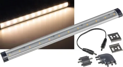 Produktbild von ChiliTec 21297 LED Unterbauleuchte "CT-FL30" 30cm 271lm, 3 Watt, 3000K / warmweiß