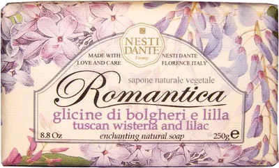 Zdjęcie produktu dla Mydło - Romantica Wisteria & Lilac 250g