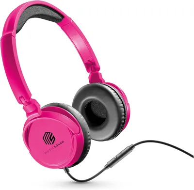 Produktbild von Music Sound Bügelkopfhörer mit Kabel Over-Ear, Faltbar, 1,2 m Anti-Tangle-Kabel, Integriertes Mikrofon, Drehbare Ohrpolster, 3,5-mm-Klinke