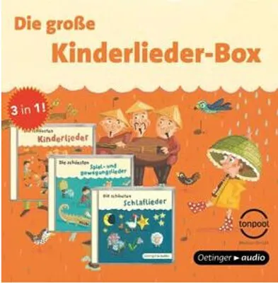 Produktbild von Die groáe Kinderlieder-Box
