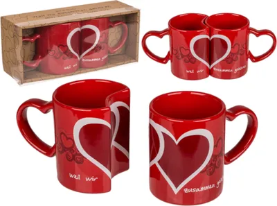 Produktbild von OOTB Doppel-Becher Weil wir zusammen gehören