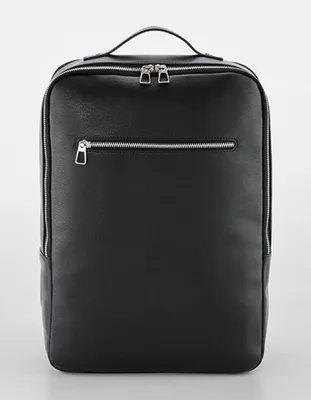 Produktbild von Quadra QD774 | Tailored Luxe Backpack Rucksack - Farbe: Black - Größe: 28 x 30 x 12 cm