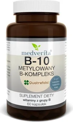 Produktbild von Medverita B 10 Methylierter B-Komplex 60 K